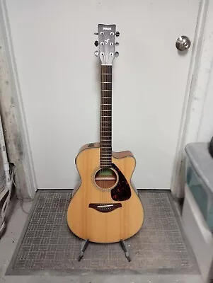 Yamaha FSX800C FG/FGX Series Acoustic-Electric Guitar Natural W/Hard Case. • $215