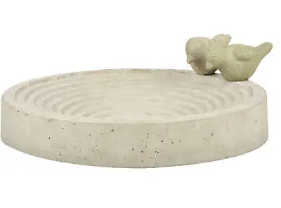 £18.69 • Buy Concrete Bird Bath/Bird Bowl Basin - Esschert Design From Fallen Fruits 29cm