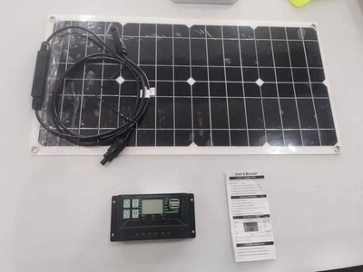 £32.89 • Buy 300W Solar Panel Kit 12V Battery Charger 30A Controller Caravan RV Boat Camping