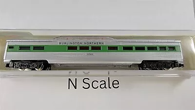 Model Power N Scale BN Burlington Northern Vistadome Passenger Car #3705 • $33.72