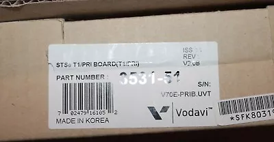 New Vodavi Starplus STSe T1/PRI Combo Card Part # 3531-51 • $156