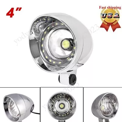 LED Passing Spot Lamp Headlight For Yamaha V-Star XVS 650 1100 Classic Silverado • $22.95