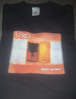 Ub40 Vintage 2002 Single Stitch Cover Up Tour Tshirt Large Screen Stars • £39.99