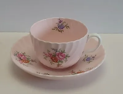Minton Floral A907 Pattern Teacup Tea Cup & Saucer Antique • £18.99