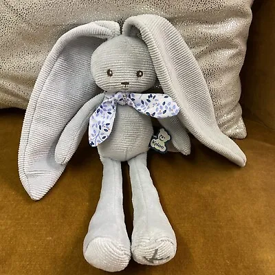 Kaloo Lapinoo Bunny Rabbit Baby Soft Plush Hug Comforter Toy Steel Blue Bnwot • £18.99