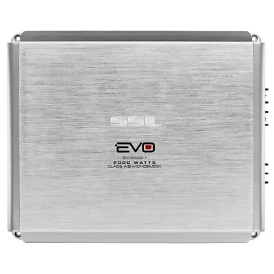 1 Soundstorm Ssl EVO2000.1 Amplifier Mono 1 Channel Class A/B 1500 Watts RMS • £149.77