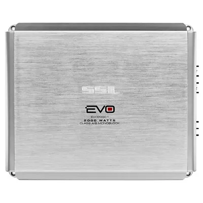 1 SOUNDSTORM SSL EVO2000.1 Mono 1 Channel Amplifier Class A/b 1500 Watt RMS • £139.76