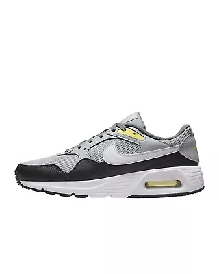 Nike Air Max SC Sneakers Mens 8.5 Wolf Grey Black White Retro Running Shoes • $59