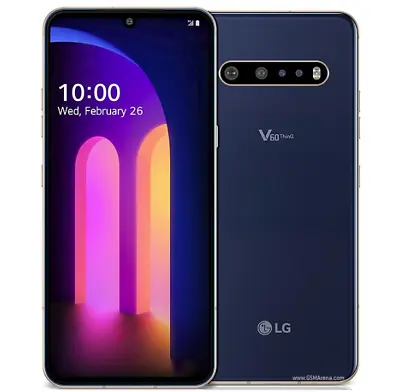 LG V60 ThinQ 5G AT&T Version 128GB 8GB RAM Classy Blue For AT&T Only • $227.98