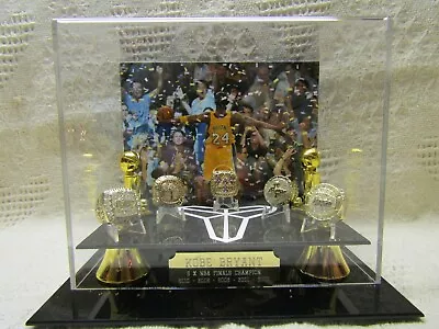 Kobe Bryant LA Lakers Championship Ring Display Case • $159.99