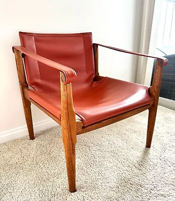 Douglas Heaslett For Brown Saltman - Safari Sling Chair - Mid Century Modern  • $2250