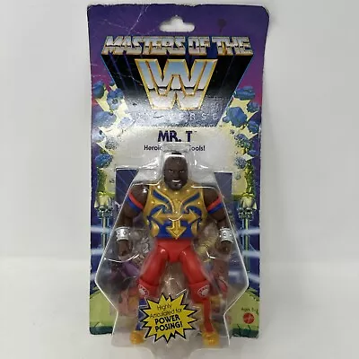 Mattel Masters Of The WWE Universe Mr. T Action Figure MOTU Sealed • $30