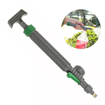 High Pressure Air Pump Sprayer Drink Bottle Spray Head Nozzle Manual Garden • £4.99