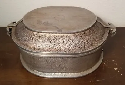 $66 • Buy  Vintage Guardian Service Cast Aluminum Dutch Oven  Oval Pan