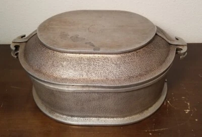 $66 • Buy  Vintage Guardian Service Cast Aluminum Dutch Oven  Oval Pan