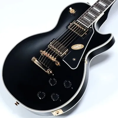 Epiphone Inspired By Gibson Les Paul Custom Ebony Electric Guitar W/gig Bag New • $1324.18