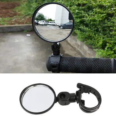 Bicycle Motorcycle Rearview Mirror Handlebar Convex Rear View Mirror Bar End  • $11.65