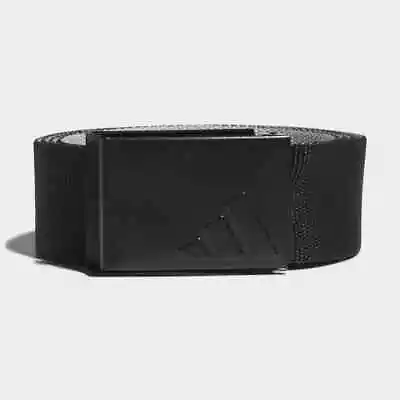Adidas Golf Men's Reversible Web Belt Black/Grey - IP0317 - Brand New In Plastic • $18