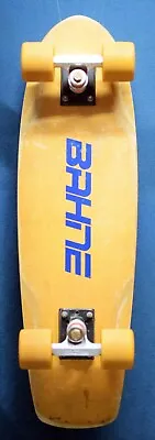 Rare! ~ Bahne / Kicktail / Wooden Skateboard With  Hot Lips  Urethane Wheels! • $299.95