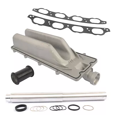 New Intake Valley Pan W/ Sealing Gasket + Coolant Pipe Kit For BMW 550i 645Ci • £199.99