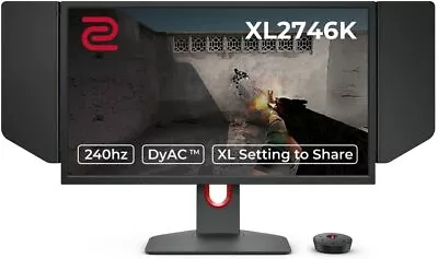 BenQ ZOWIE XL2746K Gaming Monitor  27 Inch 240Hz DyAc XL Setting To Share  12 • $1687.06