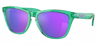 Oakley FROGSKINS Sunglasses Translucent Celeste Prizm Violet OO9013-J8 55 • $222.50