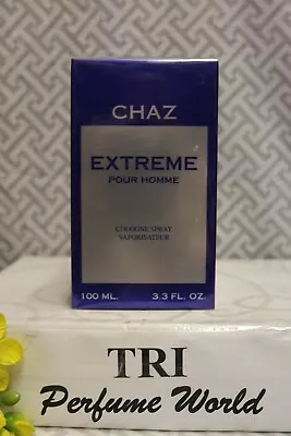 $26.95 • Buy CHAZ EXTREME Pour Homme Cologne Spray 3.3 Fl. Oz. Sealed