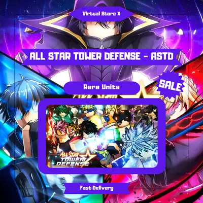 Roblox - All Star Tower Defense - ASTD - Rare Units - SALE • $18.66