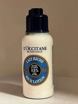 Shea Butter Rich Body Lotion By LOccitane For Unisex - 2.5 Oz (New) • $22.88