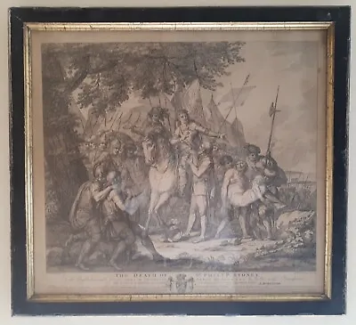 £145 • Buy 18th Century Engraving Bartolozzi Battle  Zutphen 80 Years War Armour Medieval