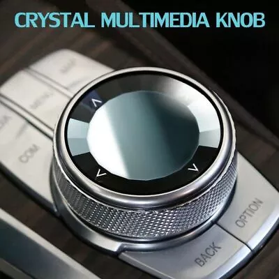 Car Crystal Multimedia Button Knob Cover Trim For BMW F25 F30 F10 F11 F20 IDrive • $17.71