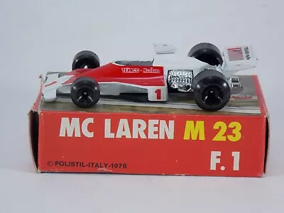 Polistil Club 33 F1 Racing Car. McLaren M23 #RJ1. 1/55 Scale. Boxed • £19