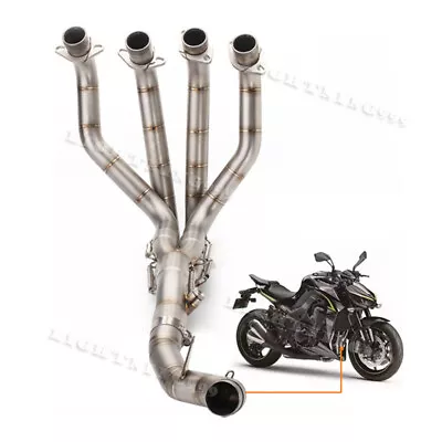 For Kawasaki Z1000 2010-2023 Z1000SX 2010-2019 Exhaust System Front Header Pipe • £243.60