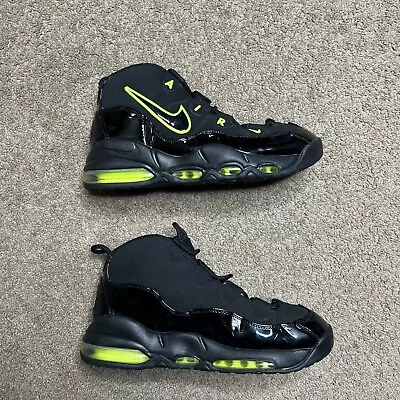 Nike Air Max Uptempo 95 Black Volt Neon Green CK0892-001 Sneakers Men’s Size 9.5 • $59.46