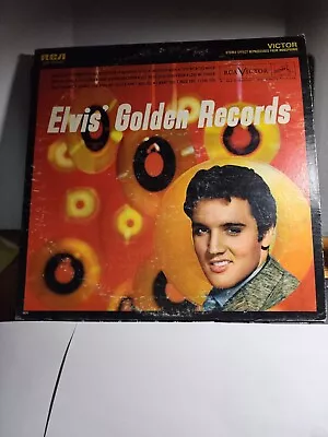 Elvis Presley - Elvis’ Golden Records Lp LSP1707E Vinyl 1964 US RCA GOOD+ R60 • $12