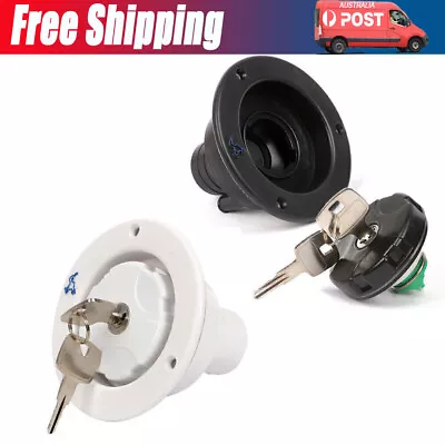 For Caravan Motorhome RV Camper Car Fresh Water Lock Inlet Hatch Filler Cap Tank • $27.07