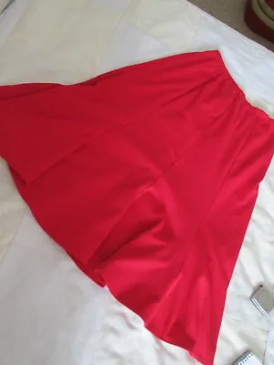 SALOOS Red Skirt - Size M • £3