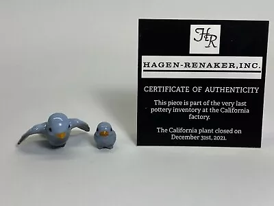Hagen Renaker #915 481 & 495 2pc Tweetie Set Miniatures  Last Of Stock Blue NOS • $14.99