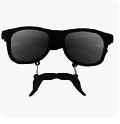 Funny Handlebar Mustache Sunglasses • $6.99