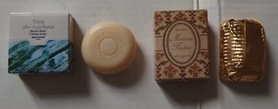 £5.29 • Buy ROCHAS Perfume Lot Of 2 Scented Pub Soaps EAU & MADAME Original Box