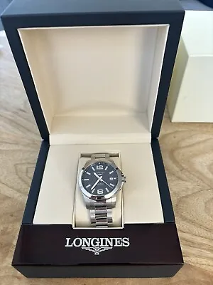 Longines Conquest Blue Men's Watch - L3.776.4.99.6 • $750