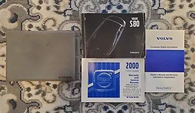 2000 Volvo S80 Owners Manual Complete Set With Case  • $14