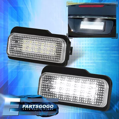 For 03-09 Mercedes Benz E-Class W211 White SMD LED License Plate Lights Assembly • $7.99