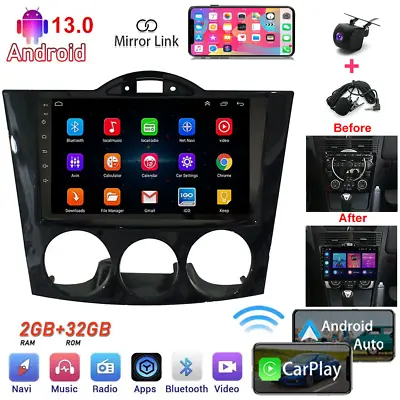 Fits For 2003-2008 Mazda RX-8 Apple Carplay Radio Android 13 GPS NAVI WIFI FM BT • $134.99