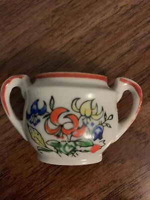 Vintage Mini Sugar And Creamer Set. Handpainted In Japan. • $3