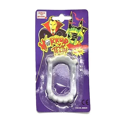 KIDS VAMPIRE TEETH Fangs Horror Halloween Dracula Fancy Dress Child Accessory FX • £3.99