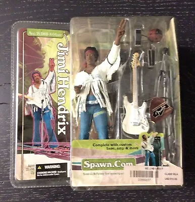 2003 McFarlane Toys Jimi Hendrix Woodstock Concert Super Stage Action Figure • $85.97