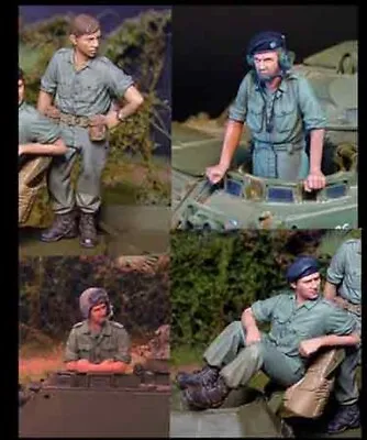 Callsign Australian Tank Crew Set In Vietnam 4 Figure Set 1:35 Unpainted Kit • £37.99