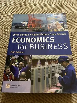 Economics For Business And CWG Pack Sloman Mr John & Hinde Kevin & Garratt D • £7.99