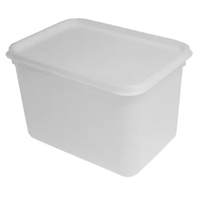 10 X 4 Litre Ice Cream Tubs & Lids Food Storage Container @Next Day Delivery ! • £16.98